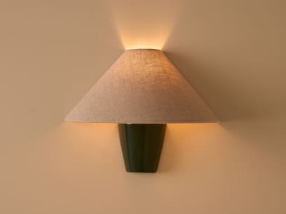 Nester Wall Light in Grass Clippings Green
