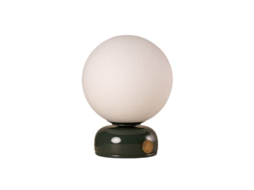 Mooner No Strings Rechargeable Table Lamp - Standard - Grass Clippings - Green