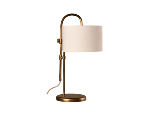 Idler Table Lamp - Large - Antique Brass