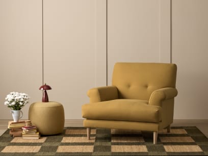ITEM-000318 HOMESY ACCENT CHAIR HONEY POT TWILL BANNER2