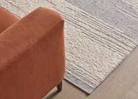 Etchy Sketchy Wool Rug - 140cm x 200cm - Flint Stone Blue