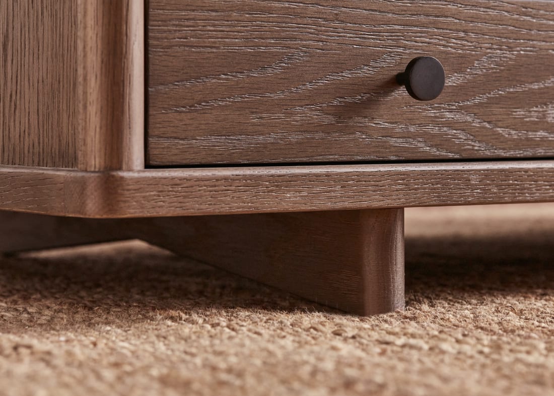 Grand Plan Coffee Table in Dark Oak