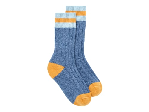 Toastie Sock - Small/ Medium 3-6 - Blue Dungarees and Night Owl