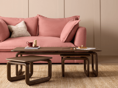 Nest Mates Coffee Table in Dark Oak