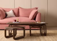 Nest Mates Coffee Table in Dark Oak