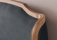 Joelle Bed in Sopping Seagrass Clever Velvet