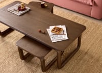 Nest Mates Coffee Table in Dark Oak