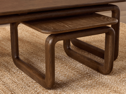 Nest Mates Coffee Table in Dark Oak