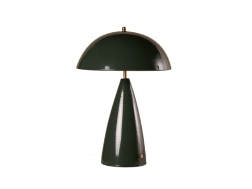 Shroomer Table Lamp - Large - Grass Clippings - Green