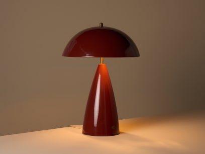 Shroomer Table Lamp Toffee Apple On HR