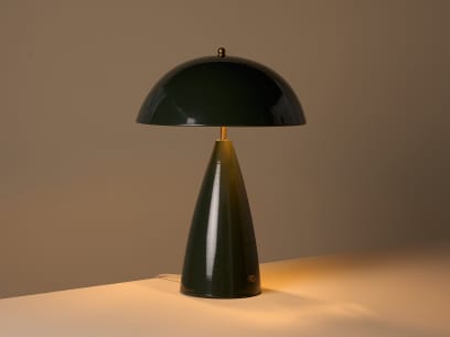 Shroomer Table Lamp Potted Plant On HR