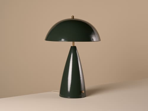 Shroomer Table Lamp - Large - Grass Clippings - Green