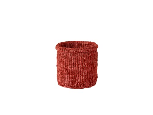 Hoarder Basket - Small - Toffee Apple - Red