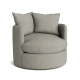 Dunkins Swivel Accent Chair - Accent Chair - Boucle - Whistling Kettle
