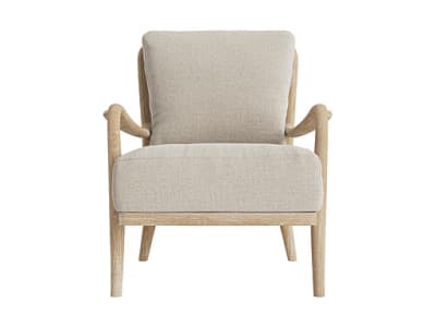 easins accent chair in thatch house fabric 1