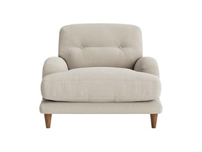 sugar bum armchair in thatch house fabric