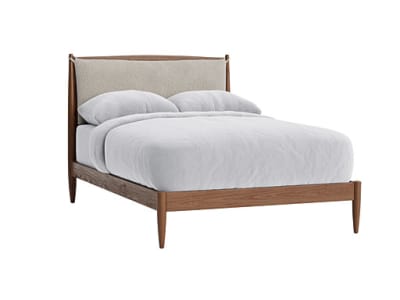 shearer bagel bed in dark ash double