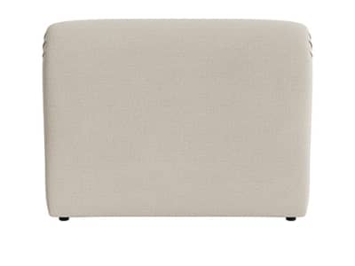 double cookie headboard in thatch house fabric