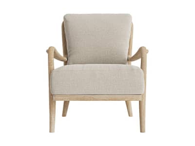 easins accent chair in thatch house fabric 1