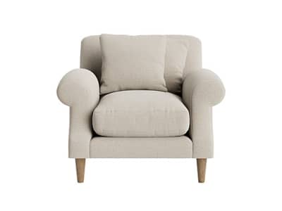 crumpet armchair in thatch house fabric