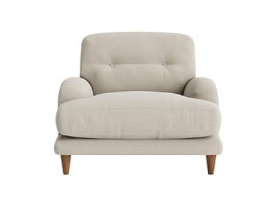 sugar bum armchair in thatch house fabric