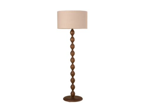 Spindler Floor Lamp - Standard - Dark Oak