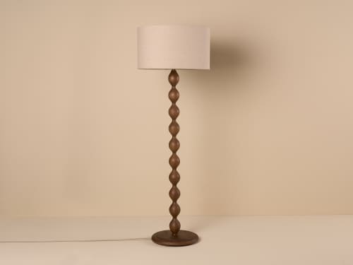 Spindler Floor Lamp - Standard - Dark Oak