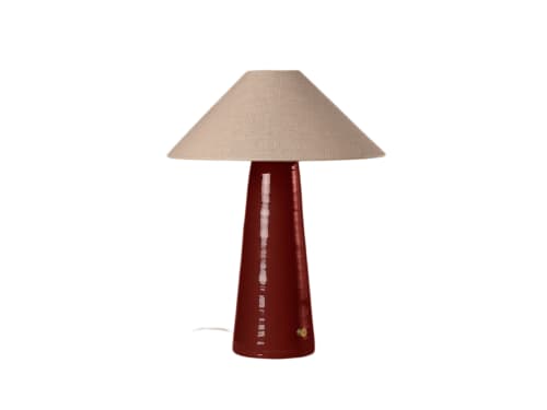 Nester Table Lamp - Large - Toffee Apple - Red