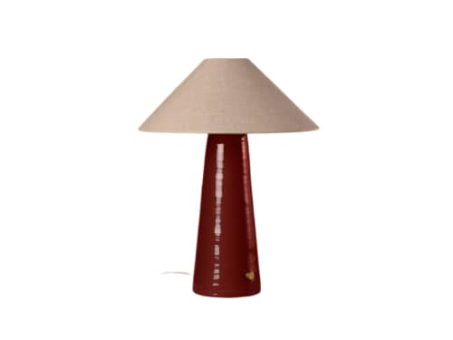 Nester Table Lamp - Large - Toffee Apple - Red