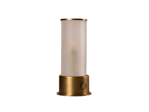 Beamer No Strings Rechargeable Table Lamp - Small - Frosted Glass