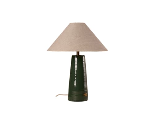 Nester Table Lamp - Small - Grass Clippings - Green
