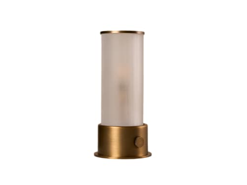 Beamer No Strings Rechargeable Table Lamp - Small - Frosted Glass