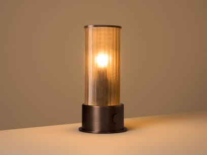 Beamer Portable Table Light Amber On