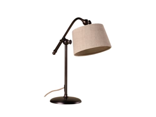 Angler Table Lamp - Large - Blackened Bronze
