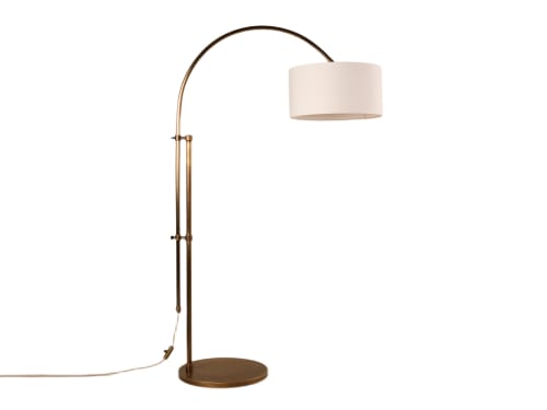 Idler XL Floor Lamp - Standard - Antique Brass