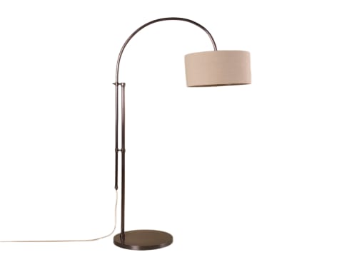 Idler Floor Lamp Large - Standard - Blackened Bronze