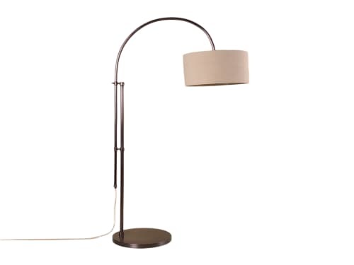Idler Floor Lamp Large - Standard - Blackened Bronze