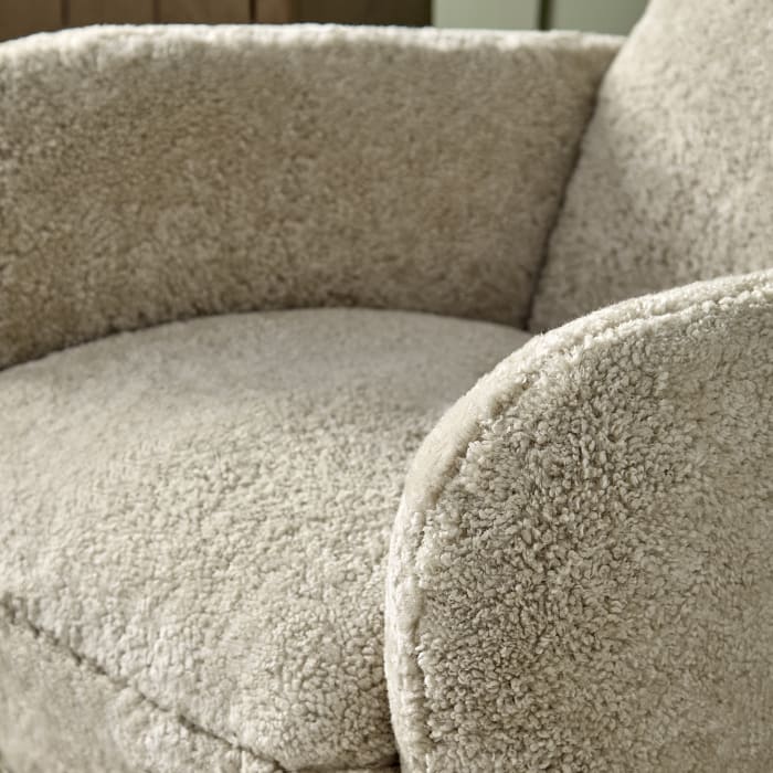 Shearer Nightcap Accent Chair with Dark Oak Legs