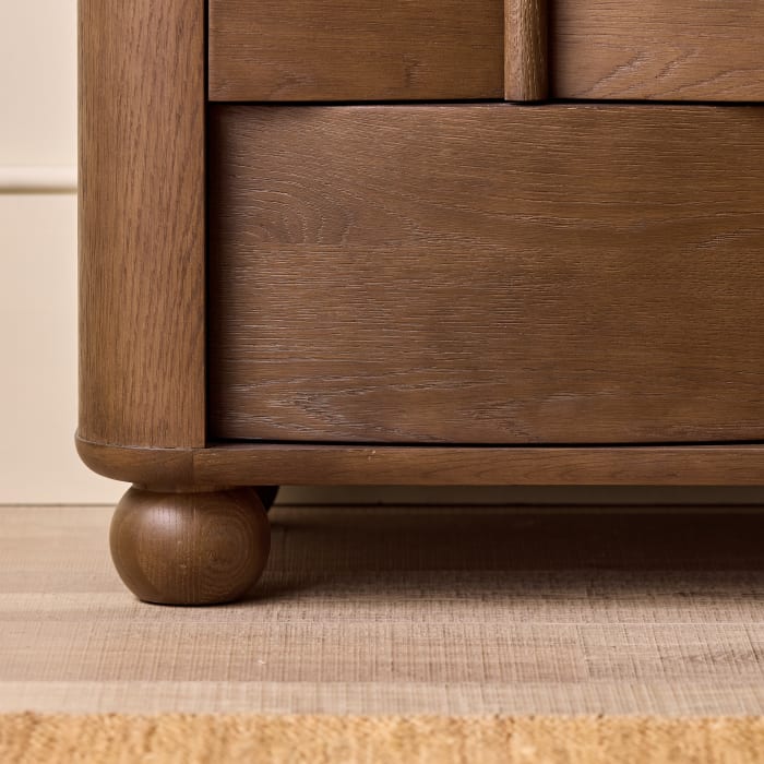 Looper Lightweight Drawers in Dark Oak