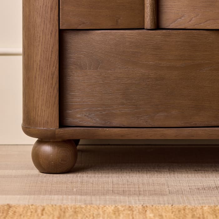 Looper Lightweight Drawers in Dark Oak