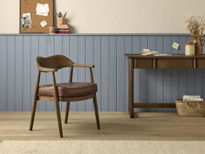 Dweller Chair Leather Dark Oak listing HR