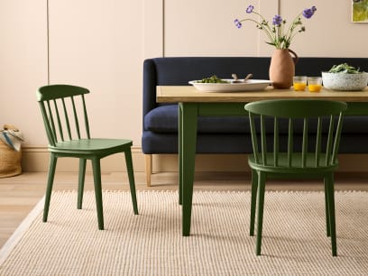 ITEM-000375 Drummer Chair Grass Clippings Painted Oak Main HR