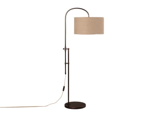 Idler Floor Lamp - Standard - Blackened Bronze