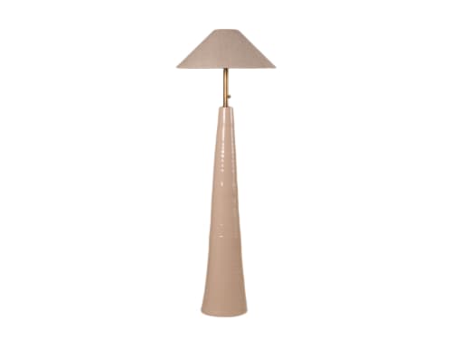Nester Floor Lamp - Standard - Tea Dunk - Beige