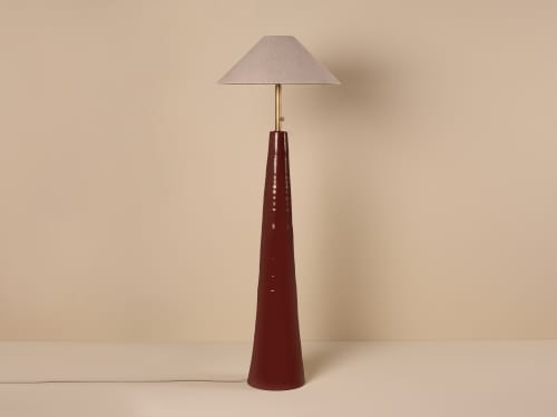 Nester Floor Lamp - Standard - Toffee Apple - Red