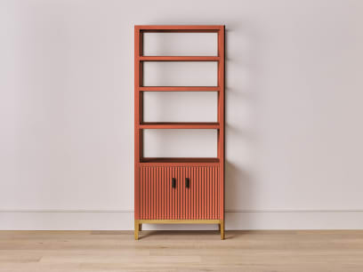 ITEM-002184 KEEPER FLAUNTY SHELVES BROKEN POT OAK Main HR