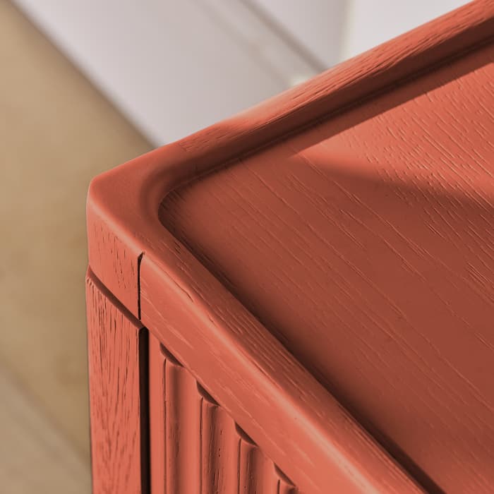 Keeper Shortie Cupboard in Broken Pot Painted Oak