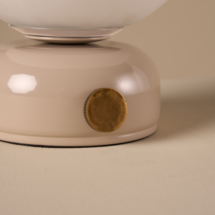 Mooner No Strings Rechargeable Table Lamp in Tea Dunk Beige