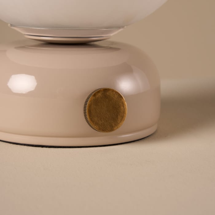 Mooner No Strings Rechargeable Table Lamp in Tea Dunk Beige