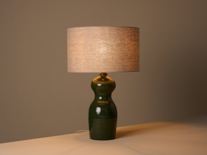 Dazzler Table Lamp Potted Plant On HR